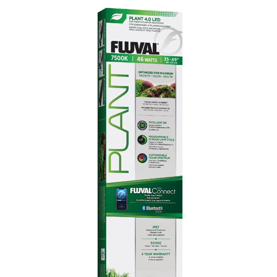 Fluval - Iluminación LED Plant 4.0 de 46W (88,2-125,8 cm)