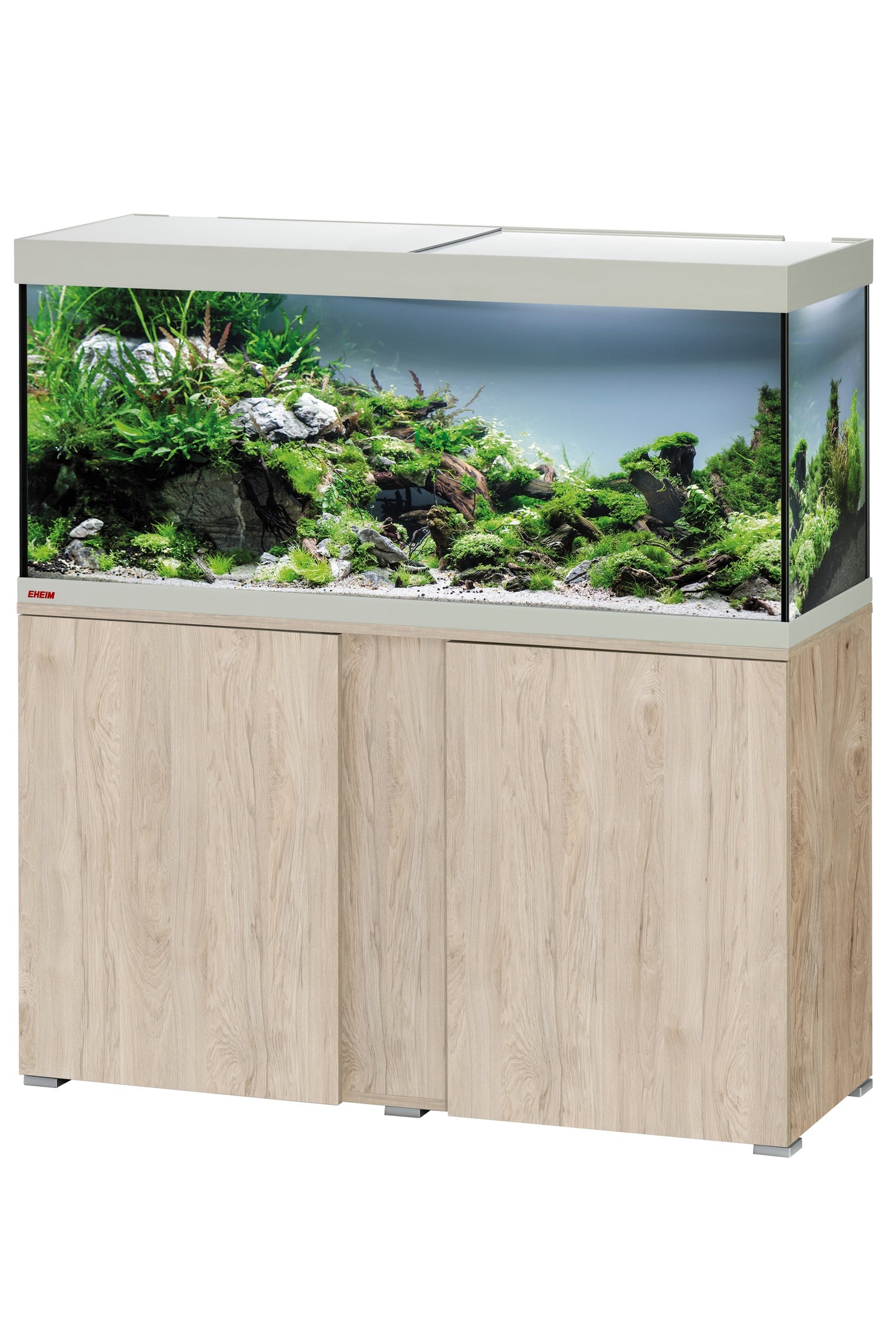 Acuario EHEIM VIVALINE LED 180 litros con mueble Pino