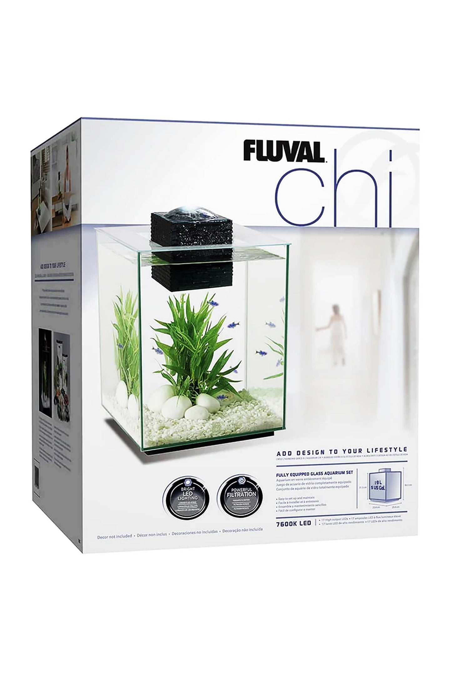 Nano Acuario FLUVAL CHI de 19 litros