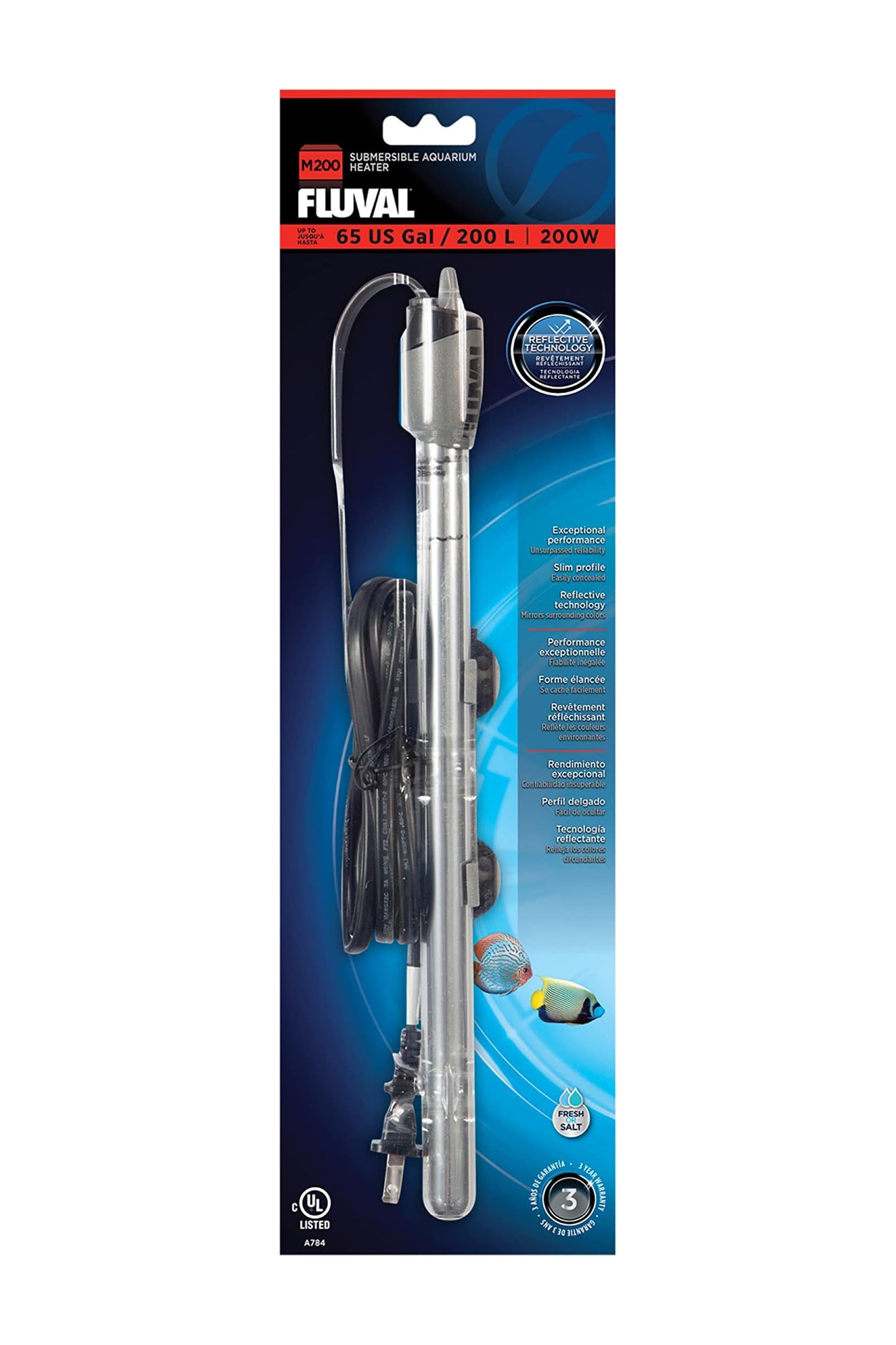 Calentador Fluval M de 200W
