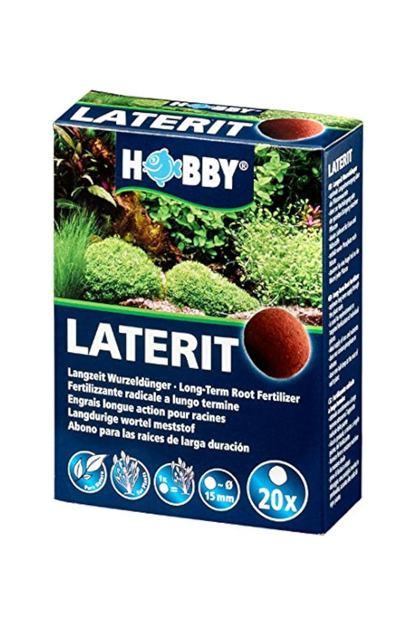 Hobby Dupla - Laterit - Esferas Fertilizante 100 grs.