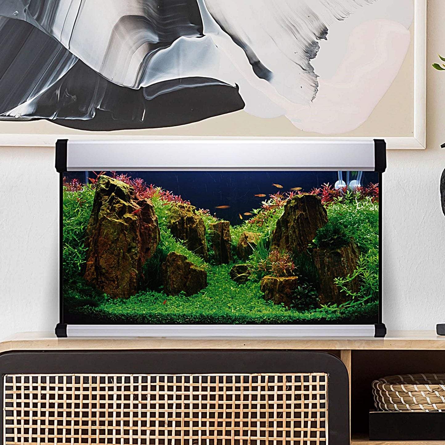 Kit AquaLUX PRO 200 - Acuario de 200 litros Blanco