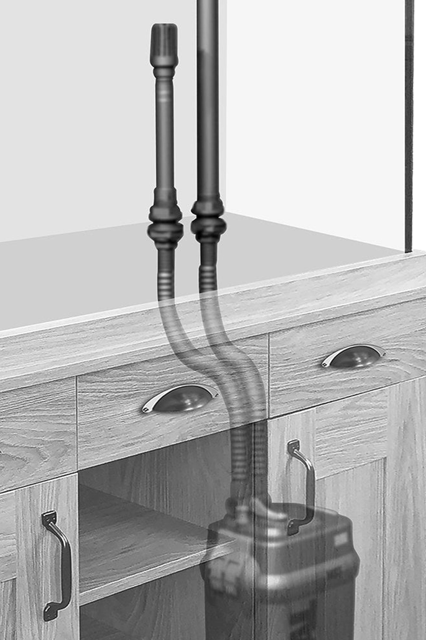 Acuario Fluval Shaker 345 litros en Gris