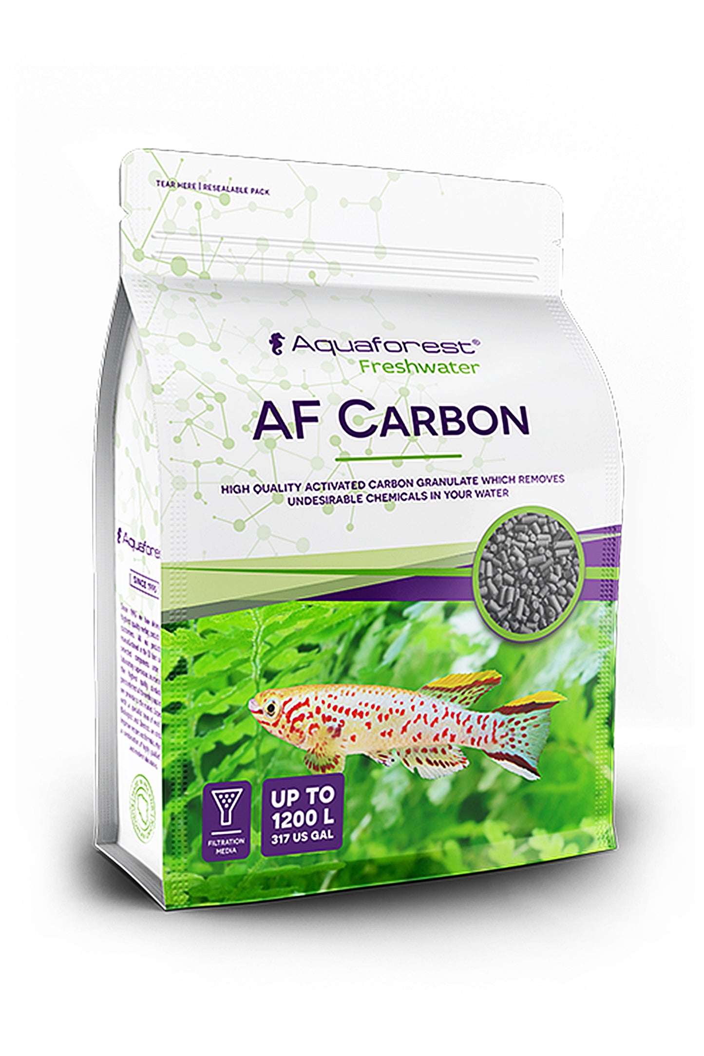 Aquaforest - Carbon Fresh 1000 ml - Carbón activo
