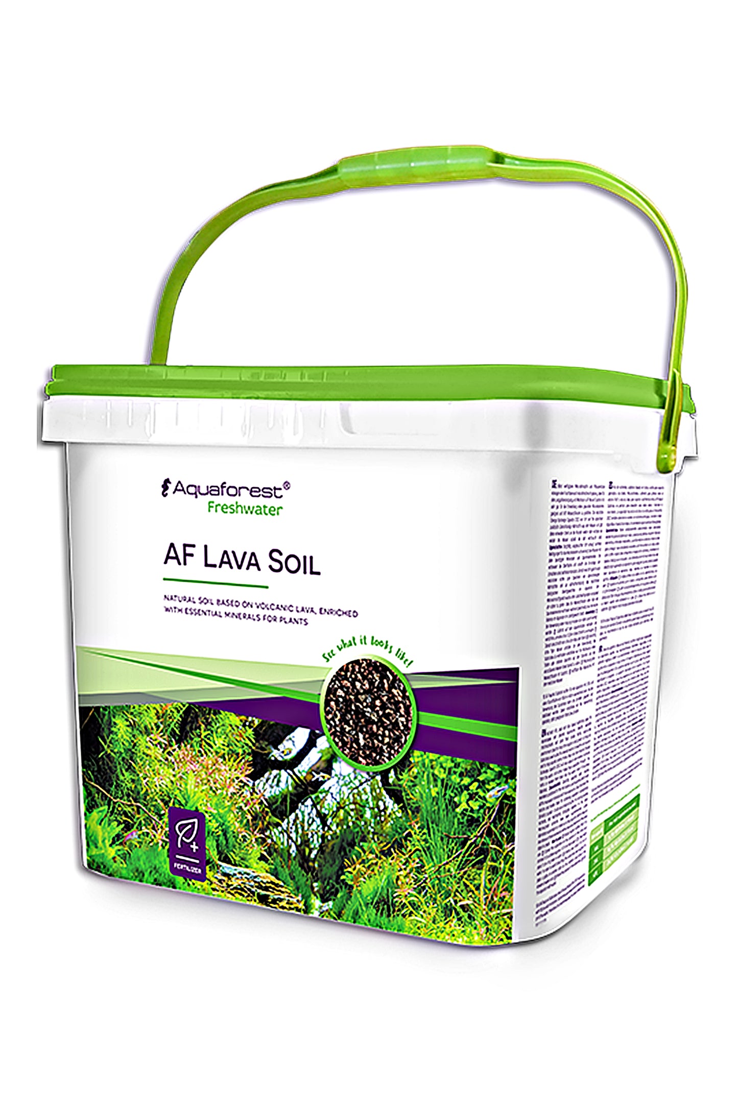 Aquaforest - Sustrato Lava Soil 5 litros - Volcánica