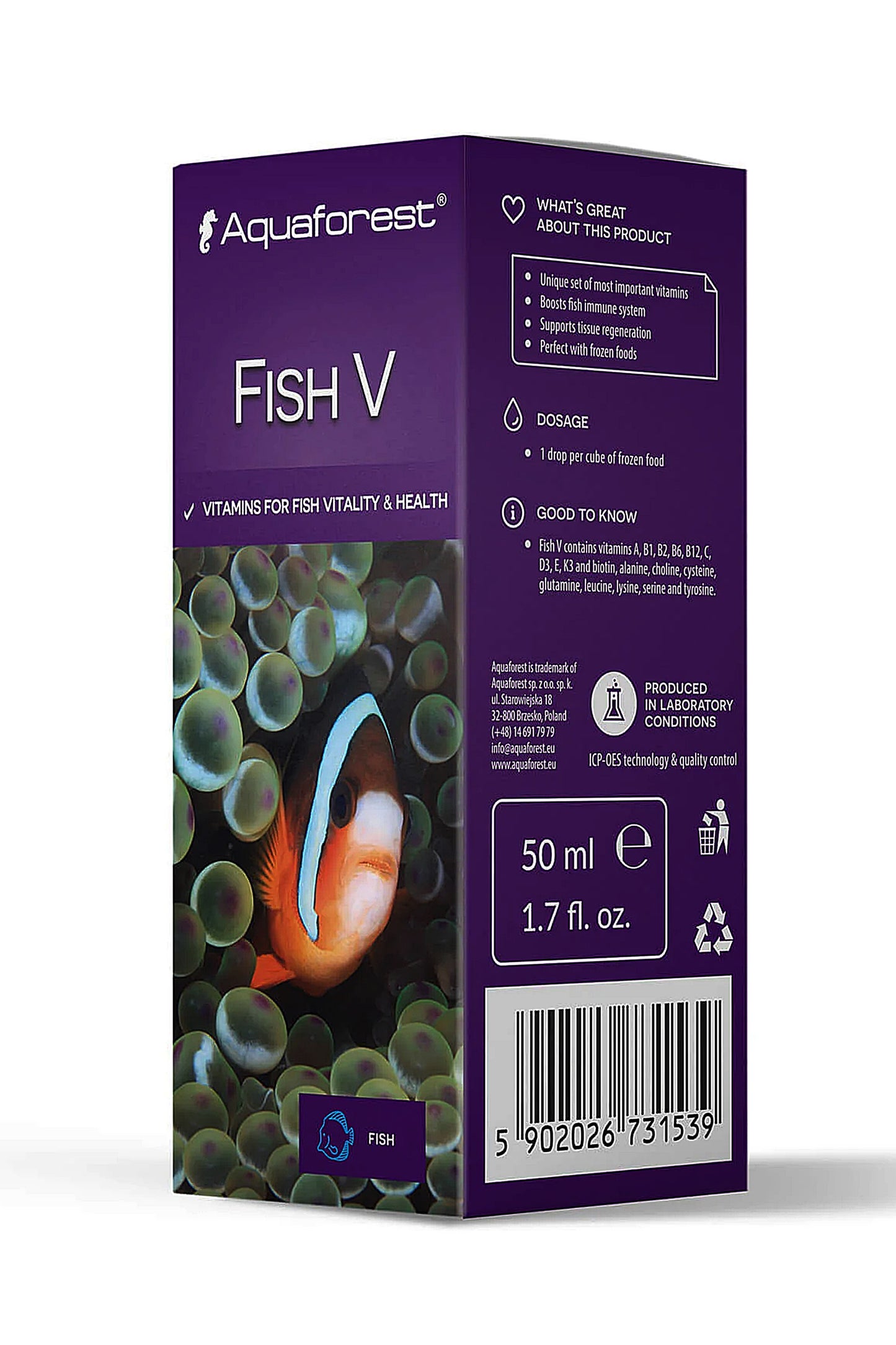 Aquaforest - Fish-V 50 ml.