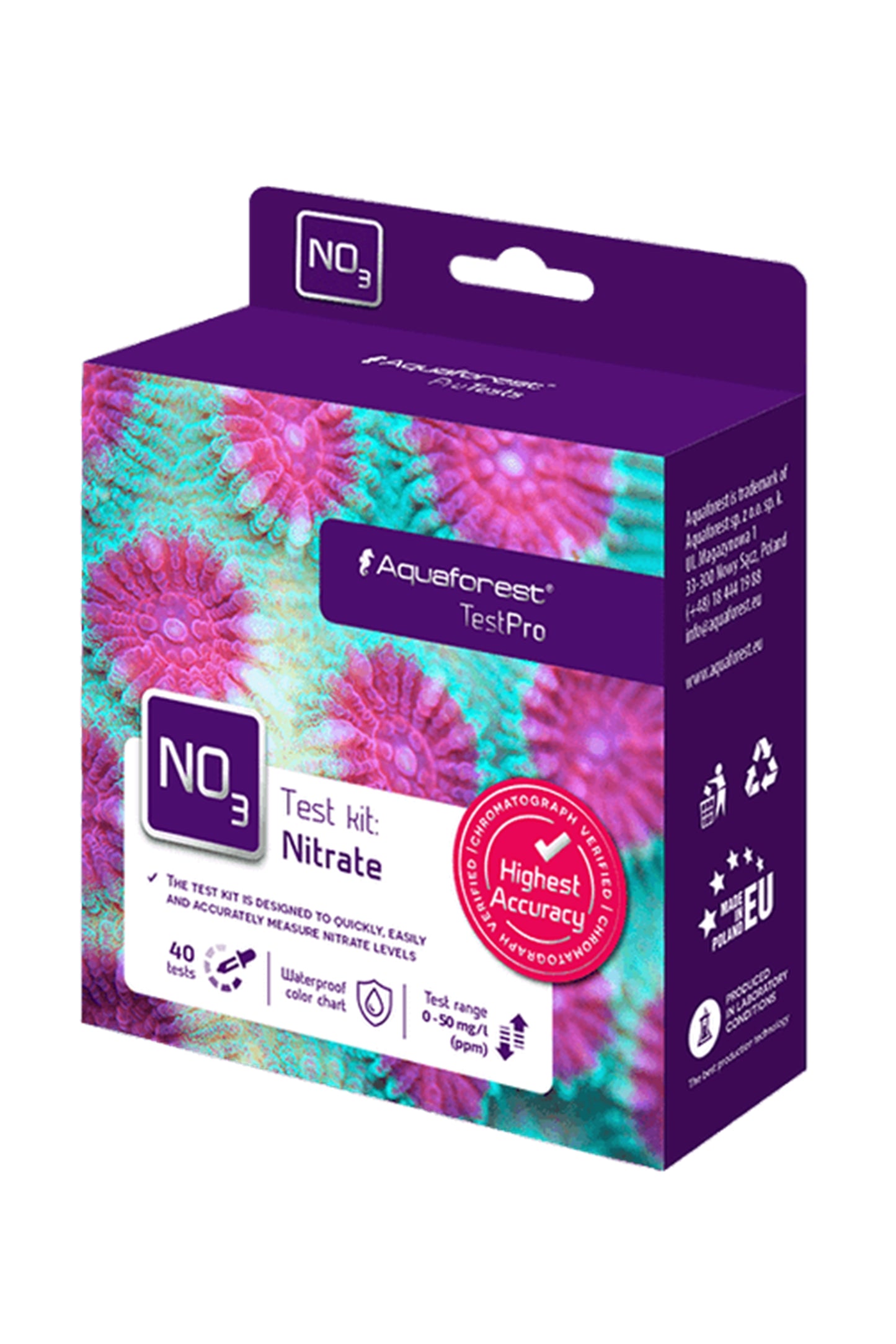 Aquaforest - PRO Tests Nitrate (NO3)