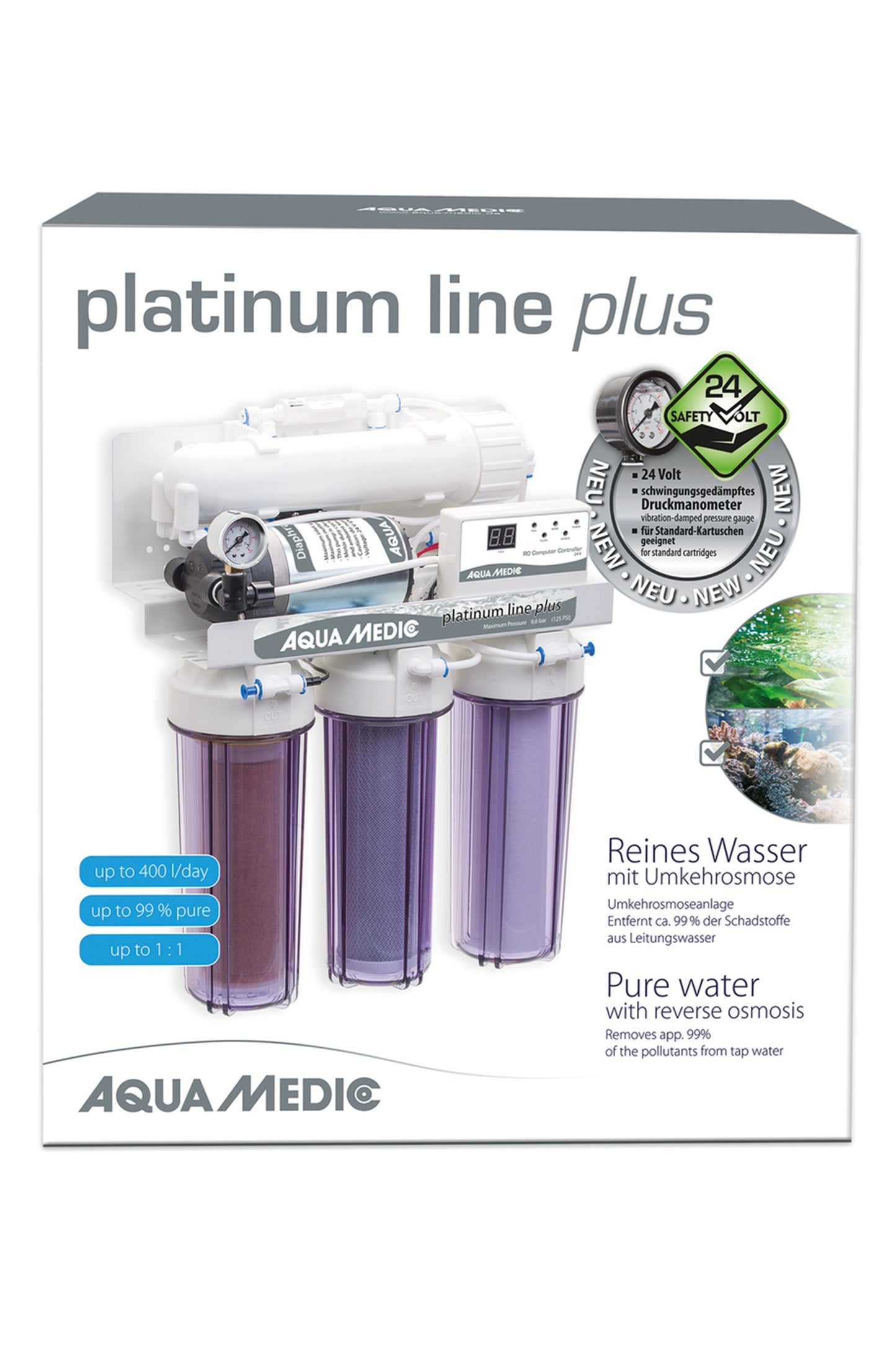 AquaMedic - Platinium Line Plus 24W - Osmosis