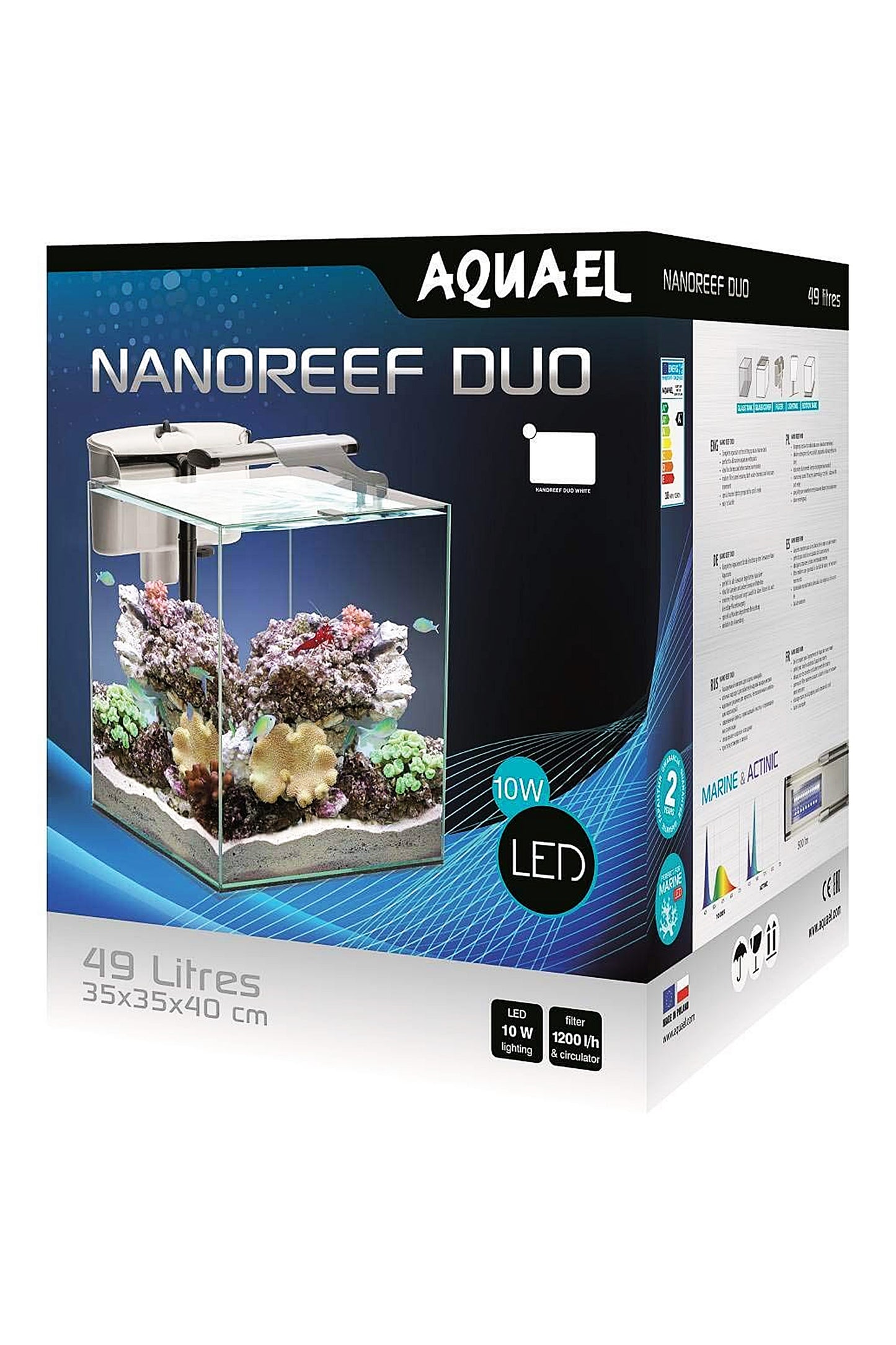 AQUAEL - Nano Reef DUO 35 de 49 litros