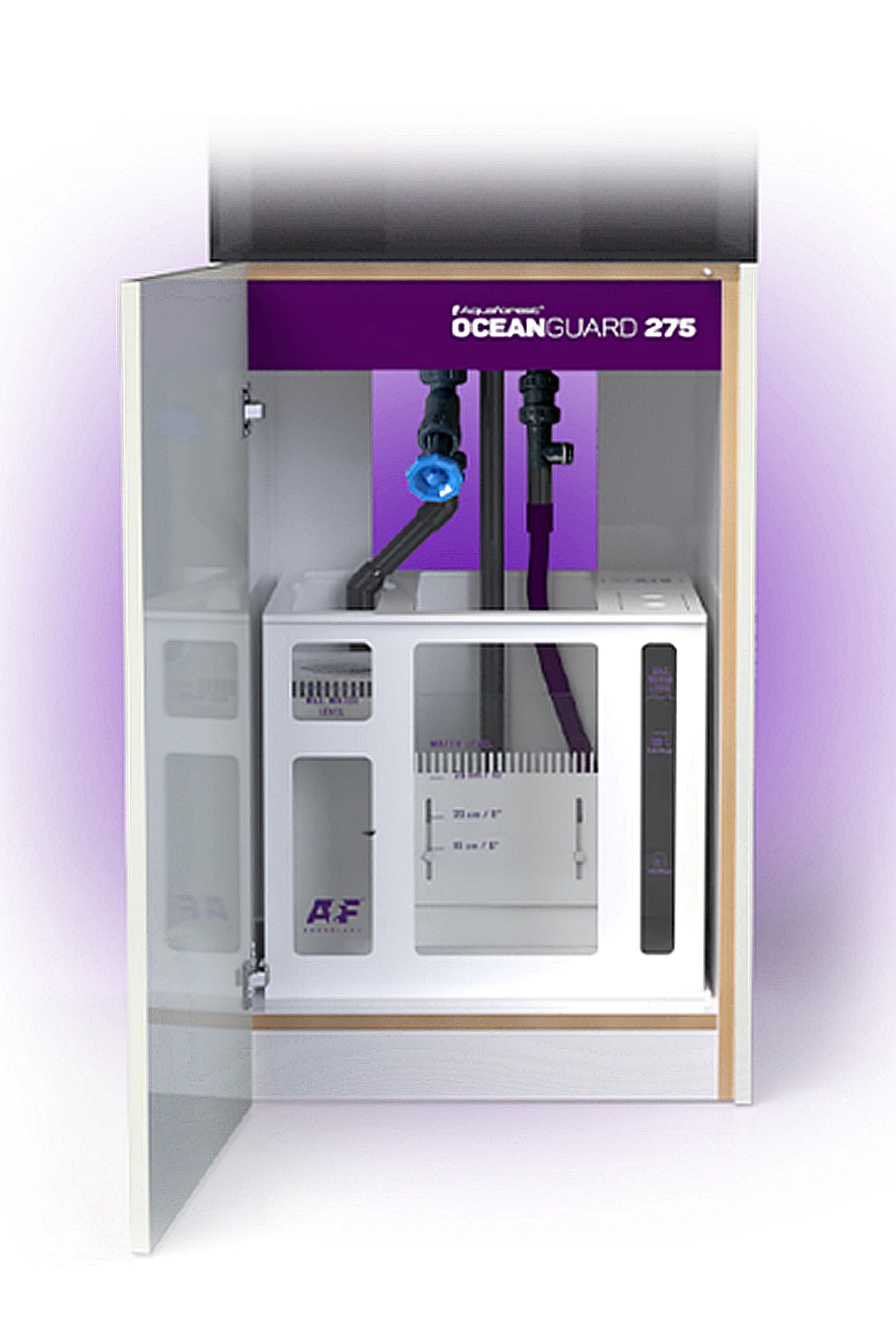 Acuario OCEAN GUARD 275 con mueble estilo RHINO