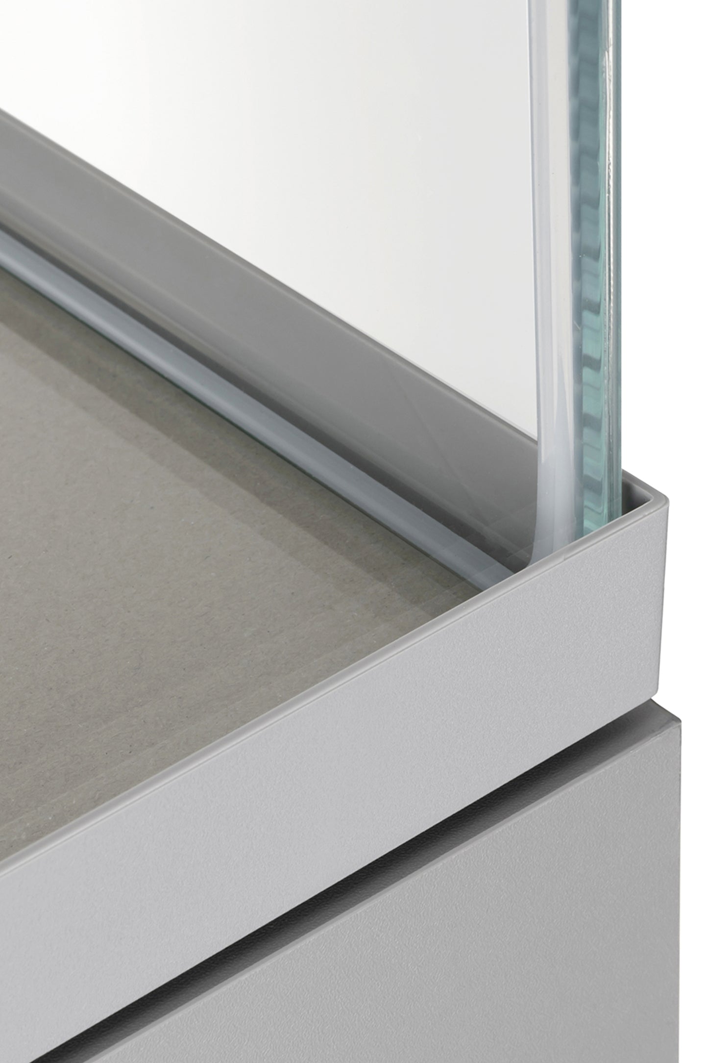 AQUAEL - Mesa para acuario OPTISET 130 litros en Gris