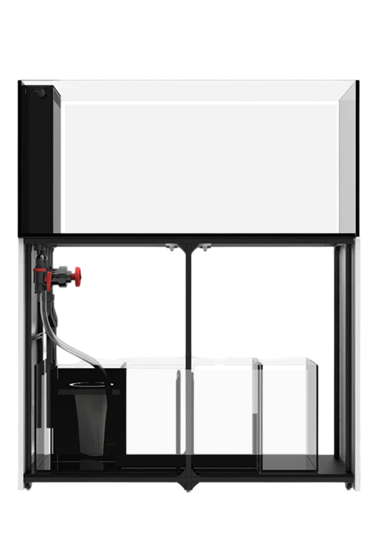 WATERBOX - Acuario PENINSULA de 300 litros con mueble Blanco