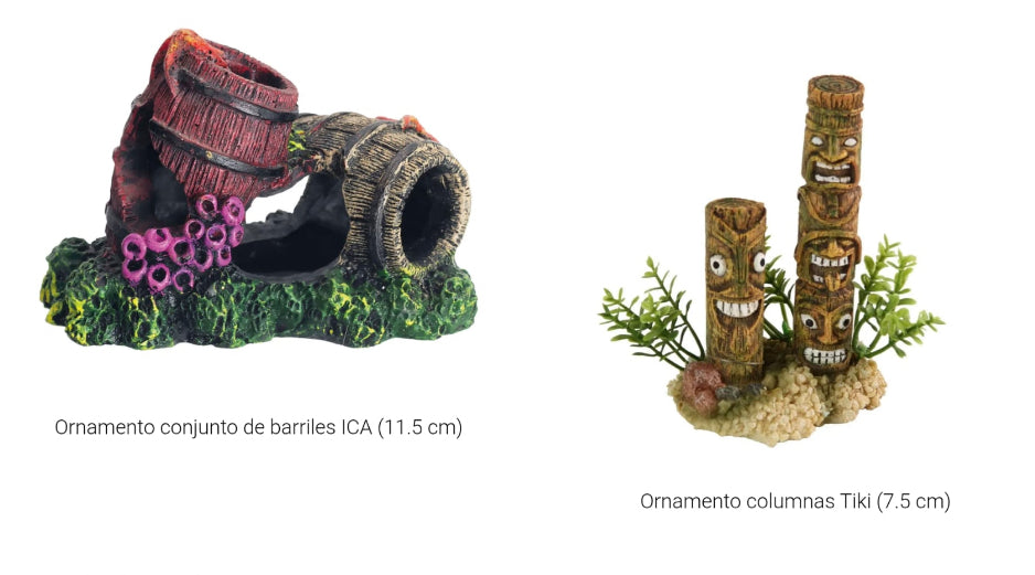 Conjunto plantas artificiales y decoración