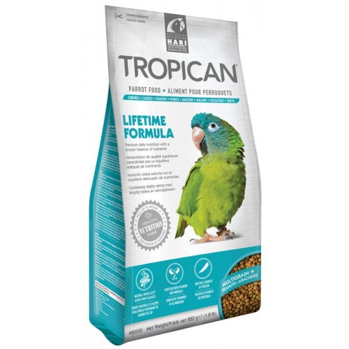 Tropican Mantenimiento Loros de 820g (Pack de 6 uds)