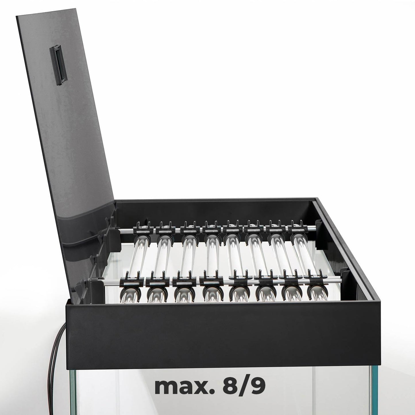 Acuario Optiset 125 litros - Negro