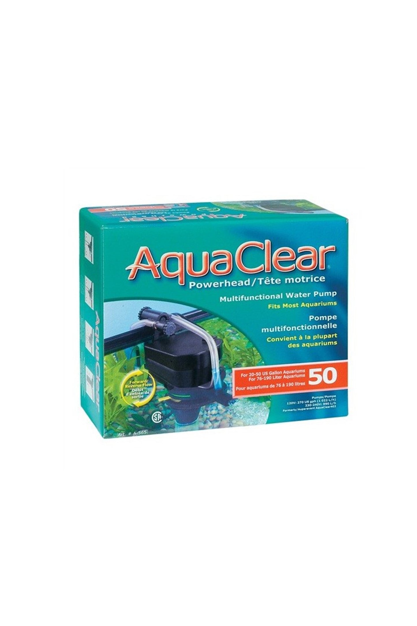 Cabeça motorizada AquaClear 50