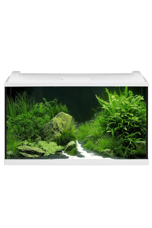Acuario Kit Completo AquaPRO LED de 126 litros en Blanco