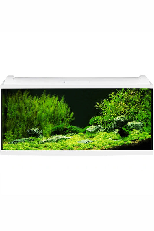 Acuario Kit Completo AquaPRO LED de 180 litros en Blanco
