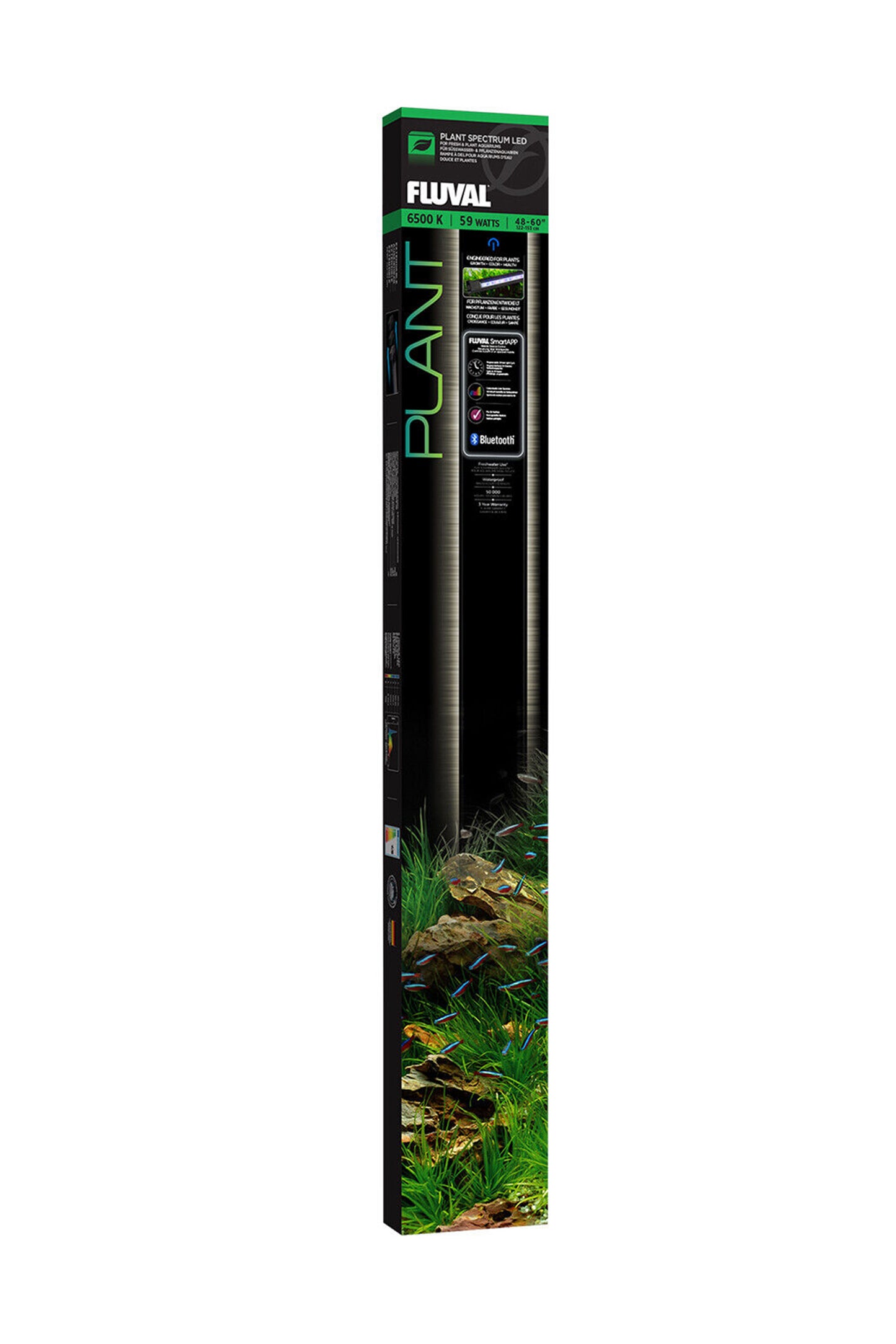 Fluval - Led Espectro Vegetal Bluetooth 59W - 115-145cm