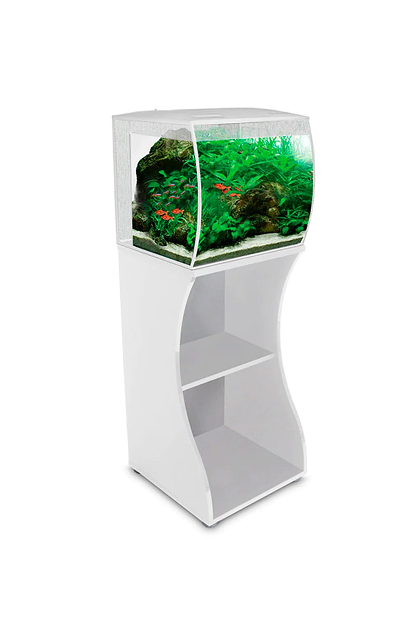 Fluval - Flex Tisch S 57L, Weiß