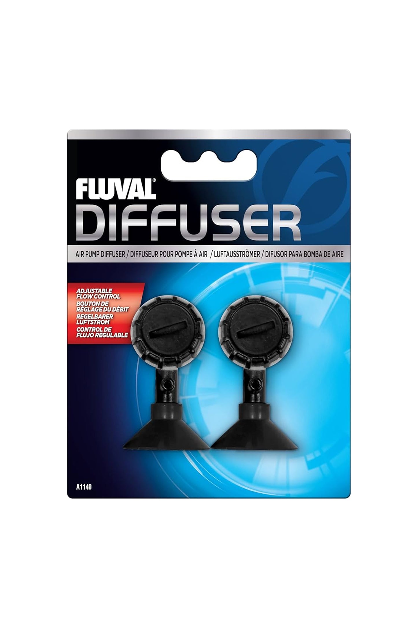 Fluval - Diffusor mit Saugnapf - 2 Einheiten