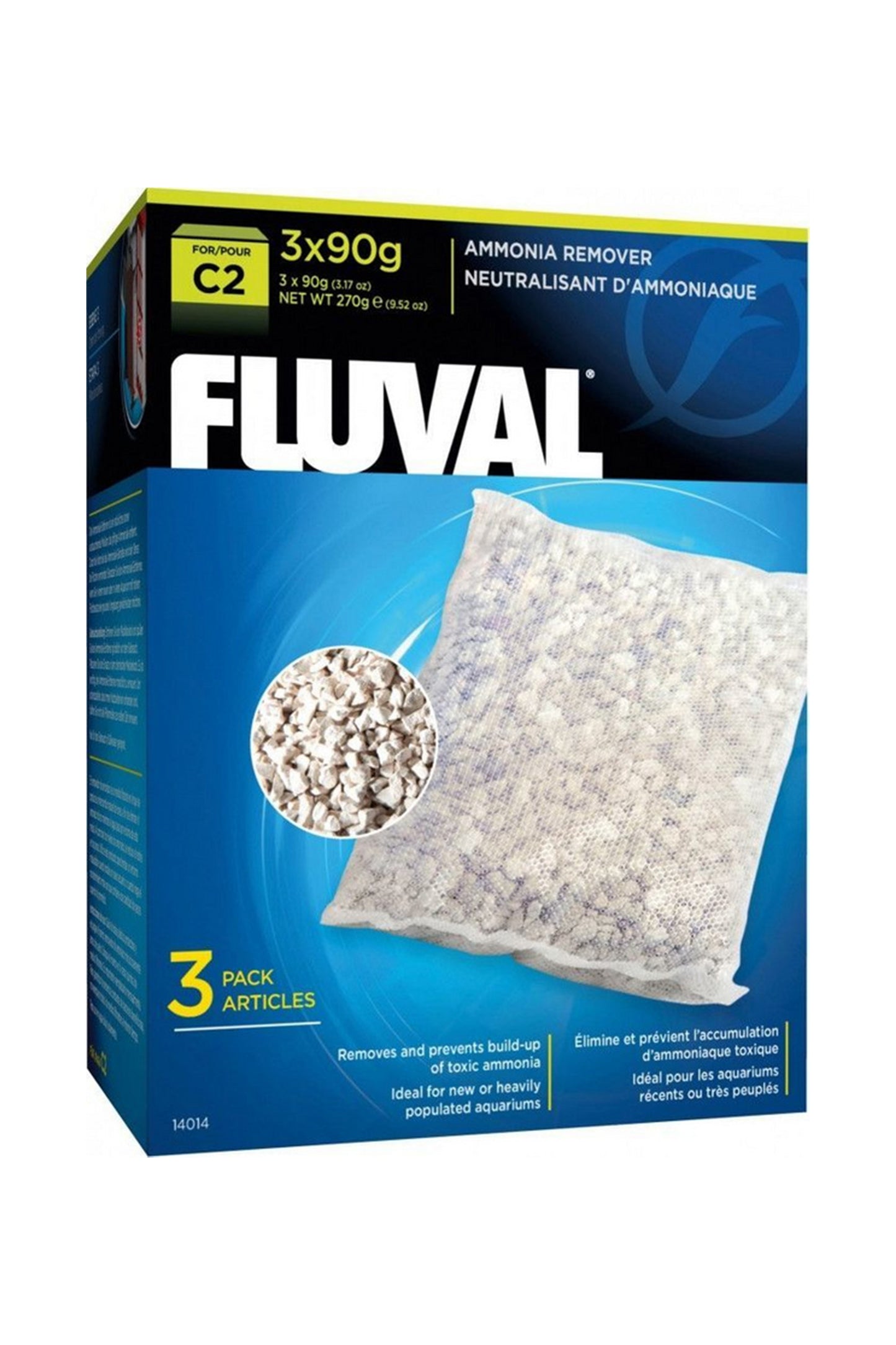 Fluval – Ammoniak-Eliminator C2 – 3 Einheiten