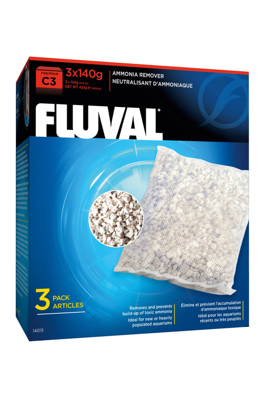 Fluval – C3-Ammoniak-Eliminator – 3 Einheiten