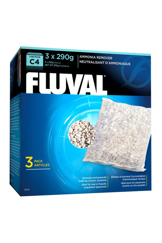 Fluval – C4-Ammoniak-Eliminator – 3 Einheiten