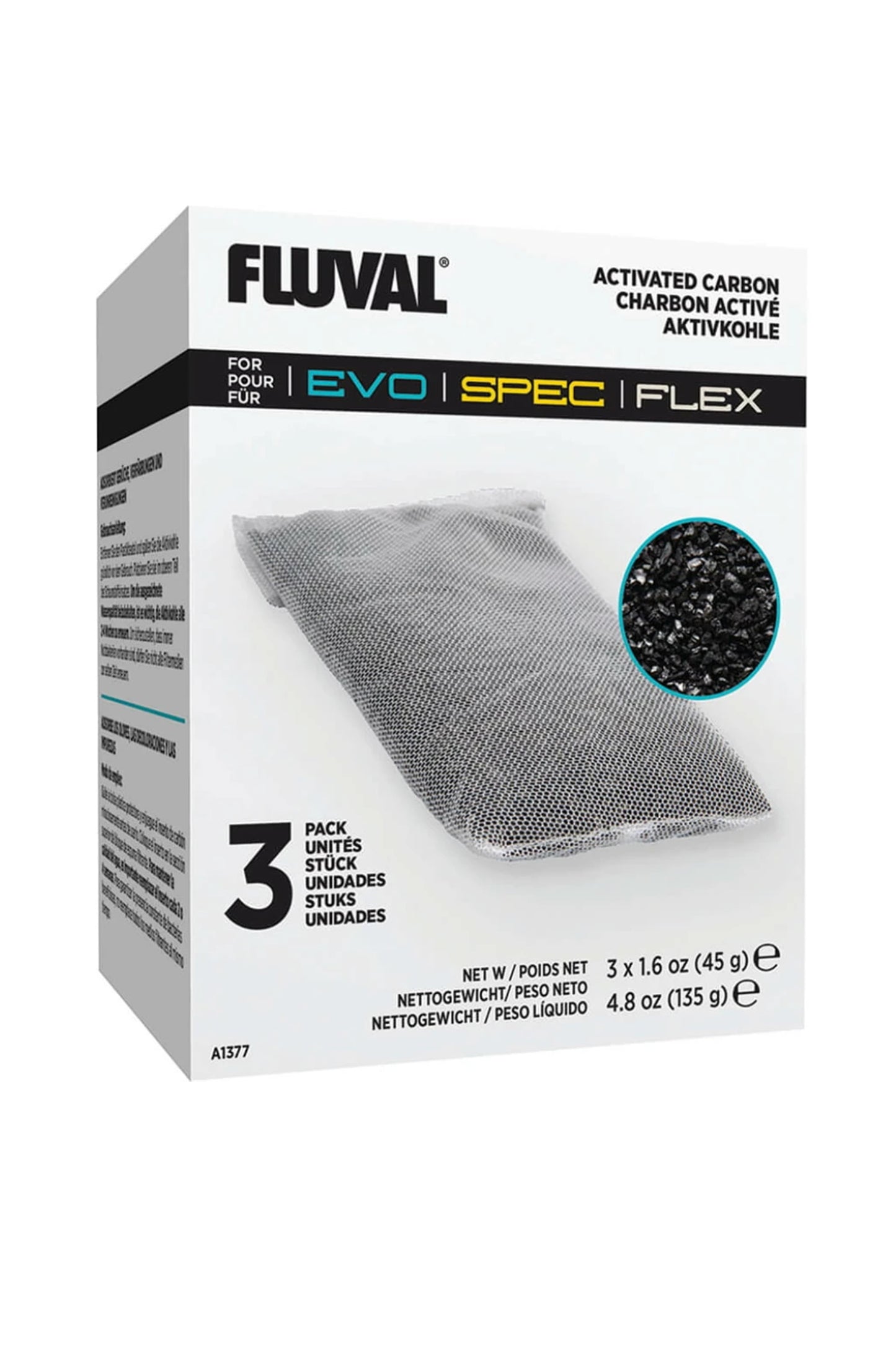 Fluval - Flex/Spec/Evo Carbon - 3 Einheiten