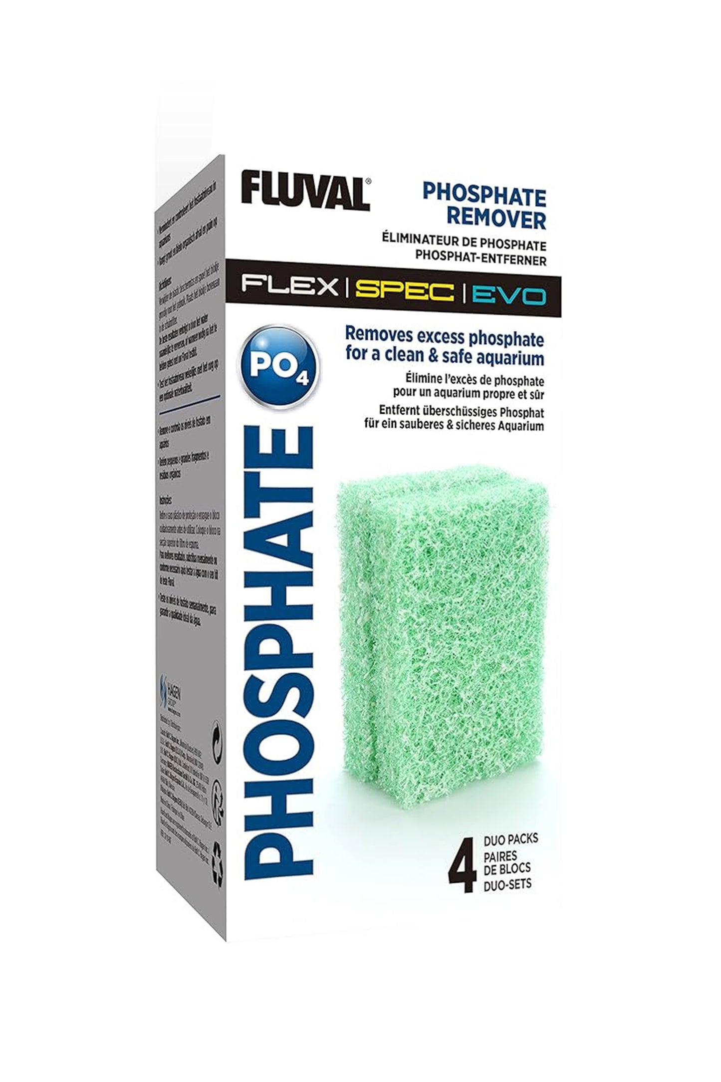 Fluval – Flex/Spec/Evo Phosphateliminator – 4 Einheiten