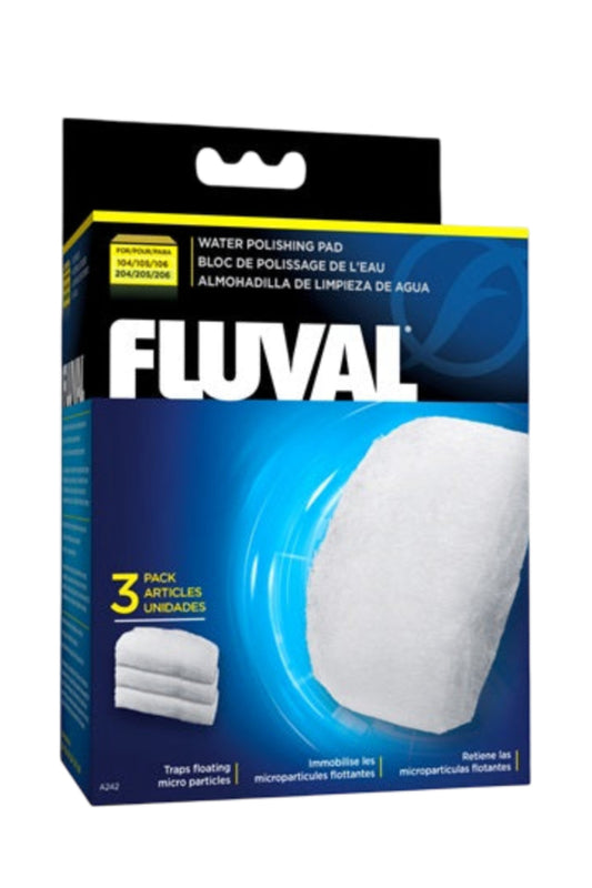 Fluval - Quick Clear Foamex Fino 107/207 - 3 uds