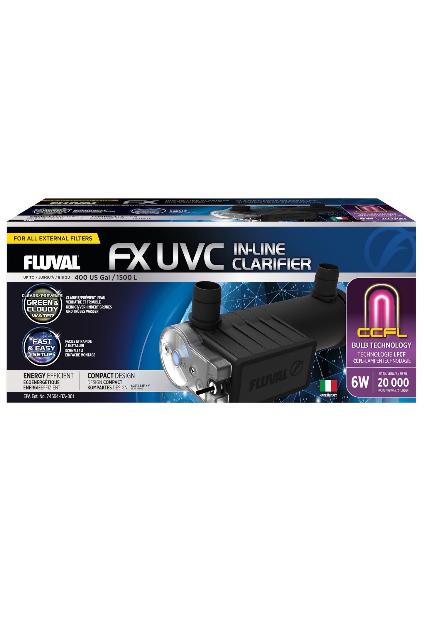 Fluval - FX UVC-Klärer 6W