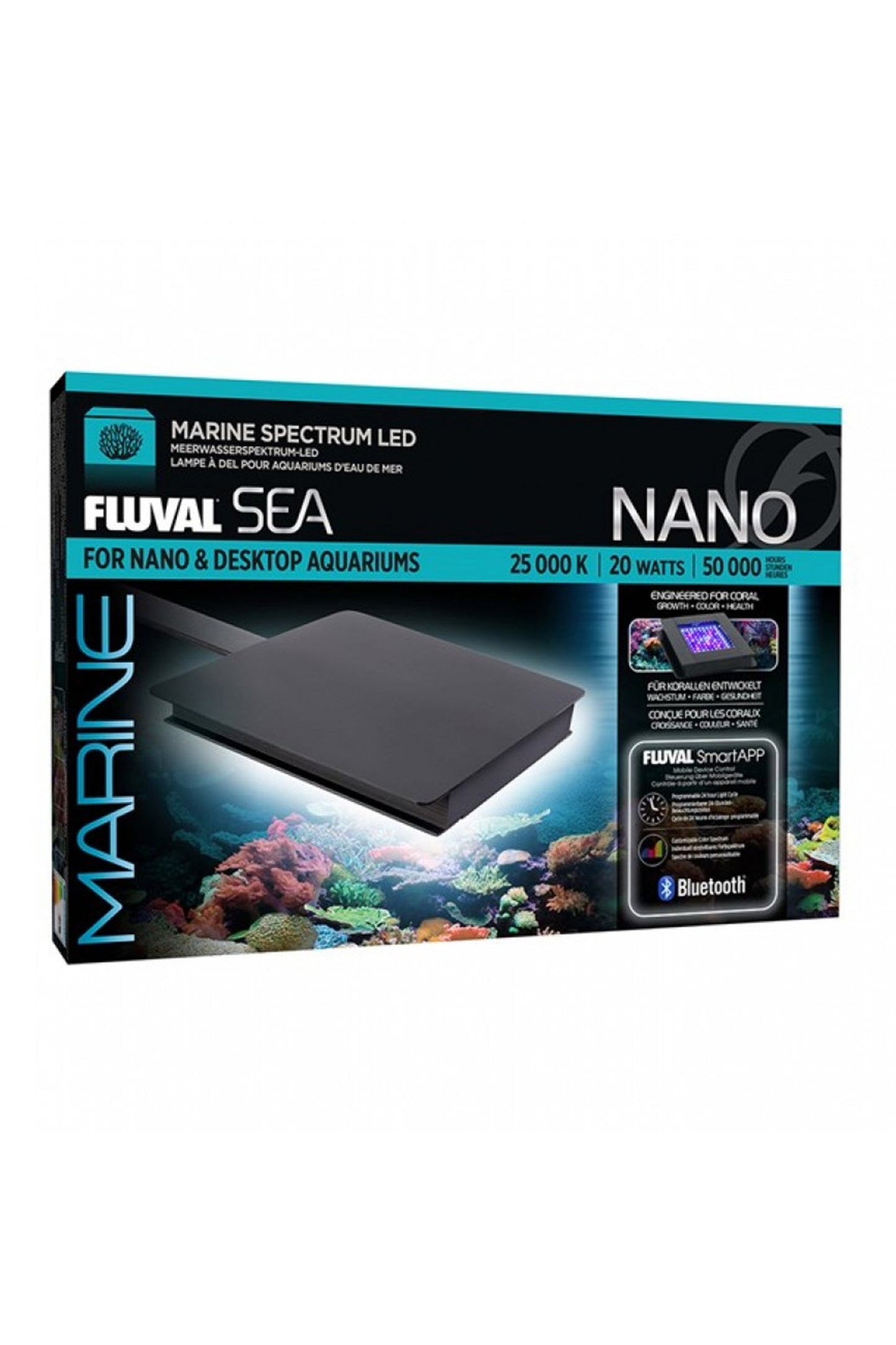 Fluval - Led Espectro Marinho Bluetooth, Nano, 20W