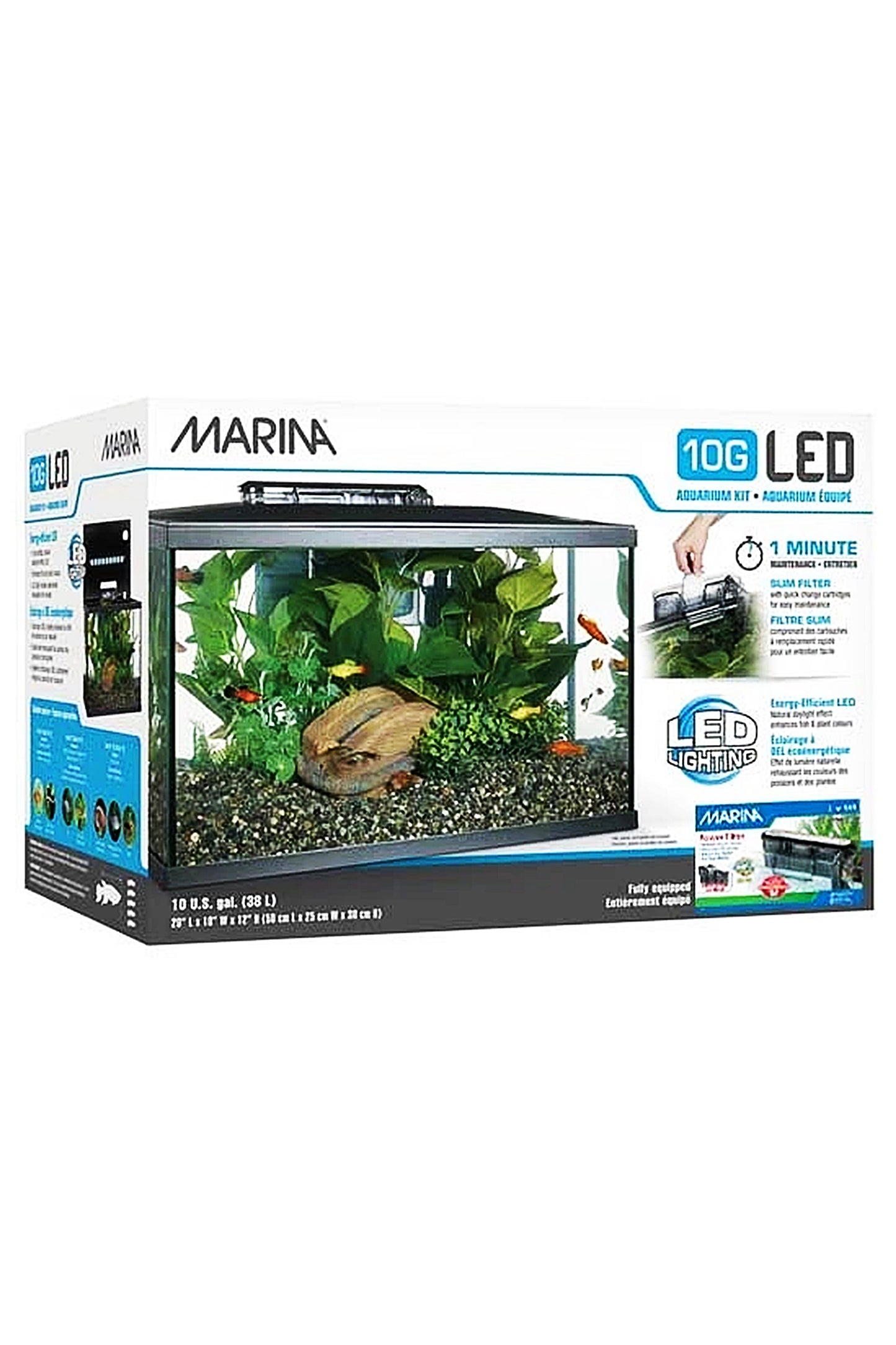 Marina - Led Aquarium Kit 10G, 38L