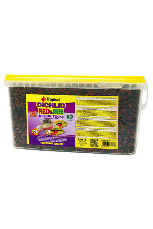 Tropical - Cichlid Red& green M 5 L 1,8 kg