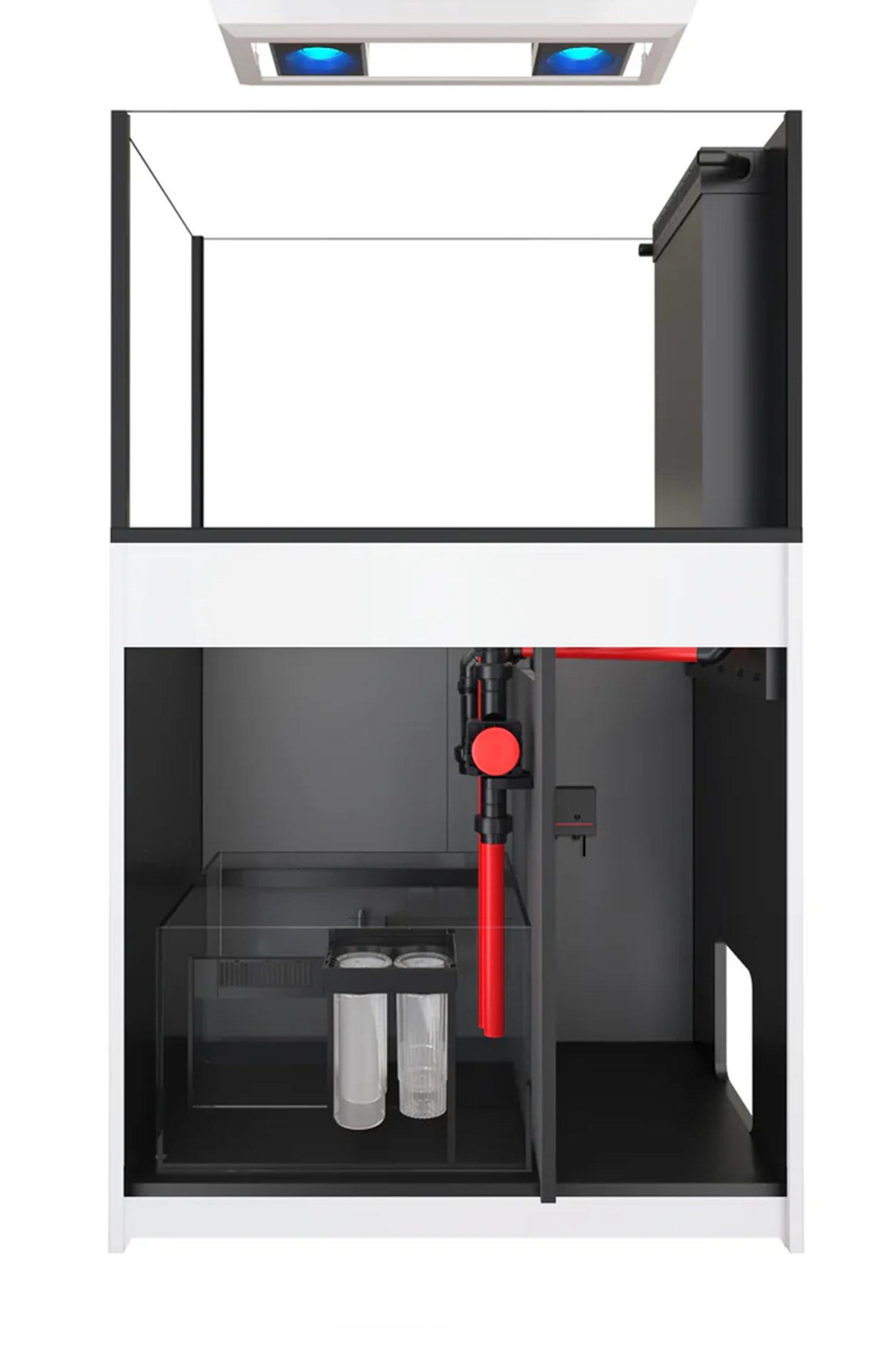 REEFER™ Aquarium Peninsula 350 Preto 2 x Reef Led 90W LED SUPORTE DE TETO ReefClean300