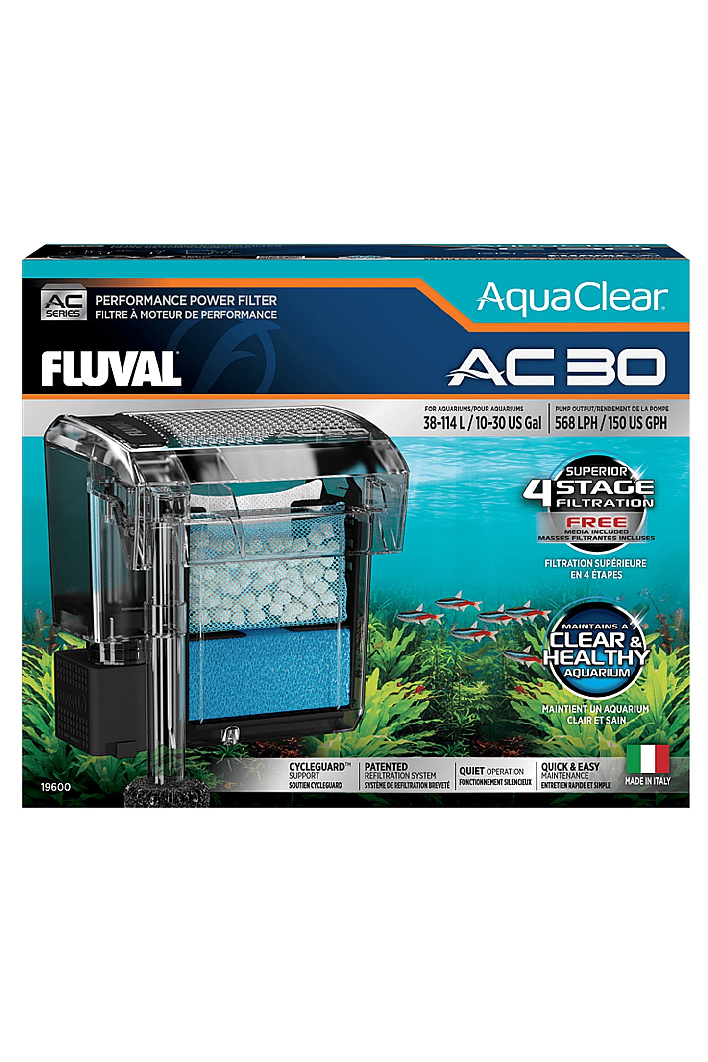 Fluval Aquaclear - AC30 Rucksackfilter