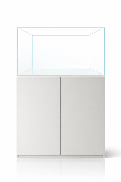 Acuario Gran Cubic SUPER AQUASCAPING 92 de 276 litros en Blanco
