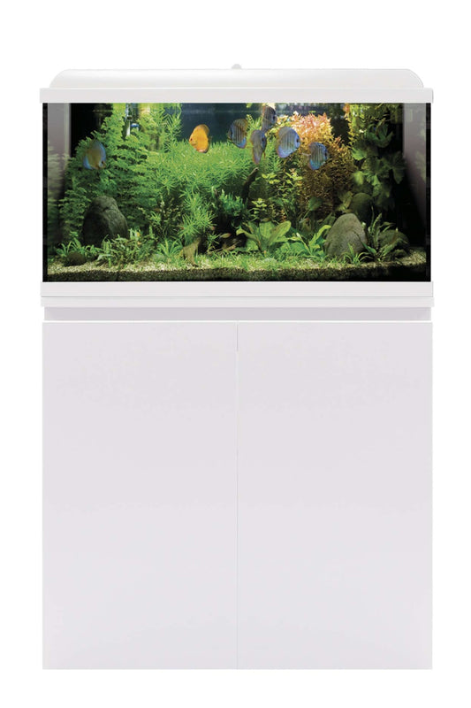 AquaLED PRO 100 - Acuario de 100 litros con mueble en Blanco