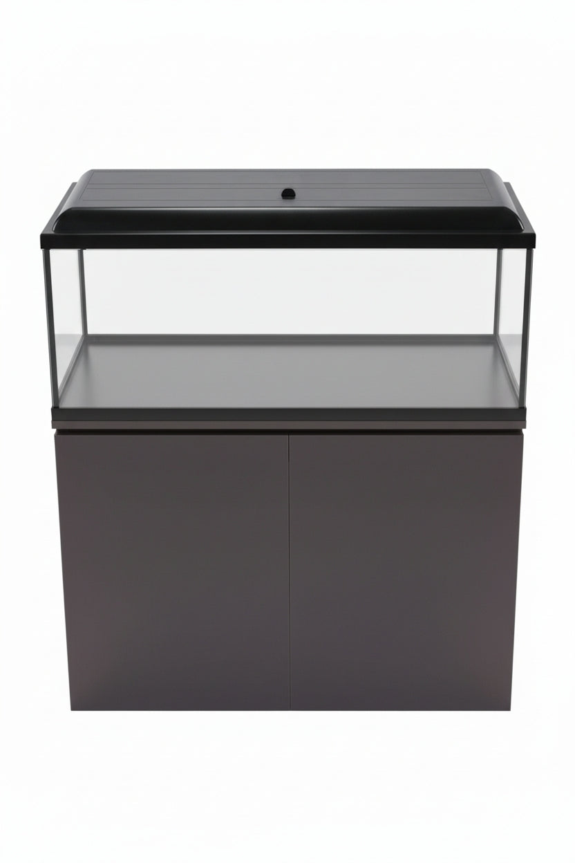 AquaLED PRO 130 - Acuario de 130 litros con mesa en Negro