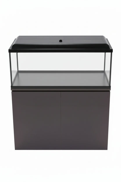 AquaLED PRO 130 - Acuario de 130 litros con mesa en Negro