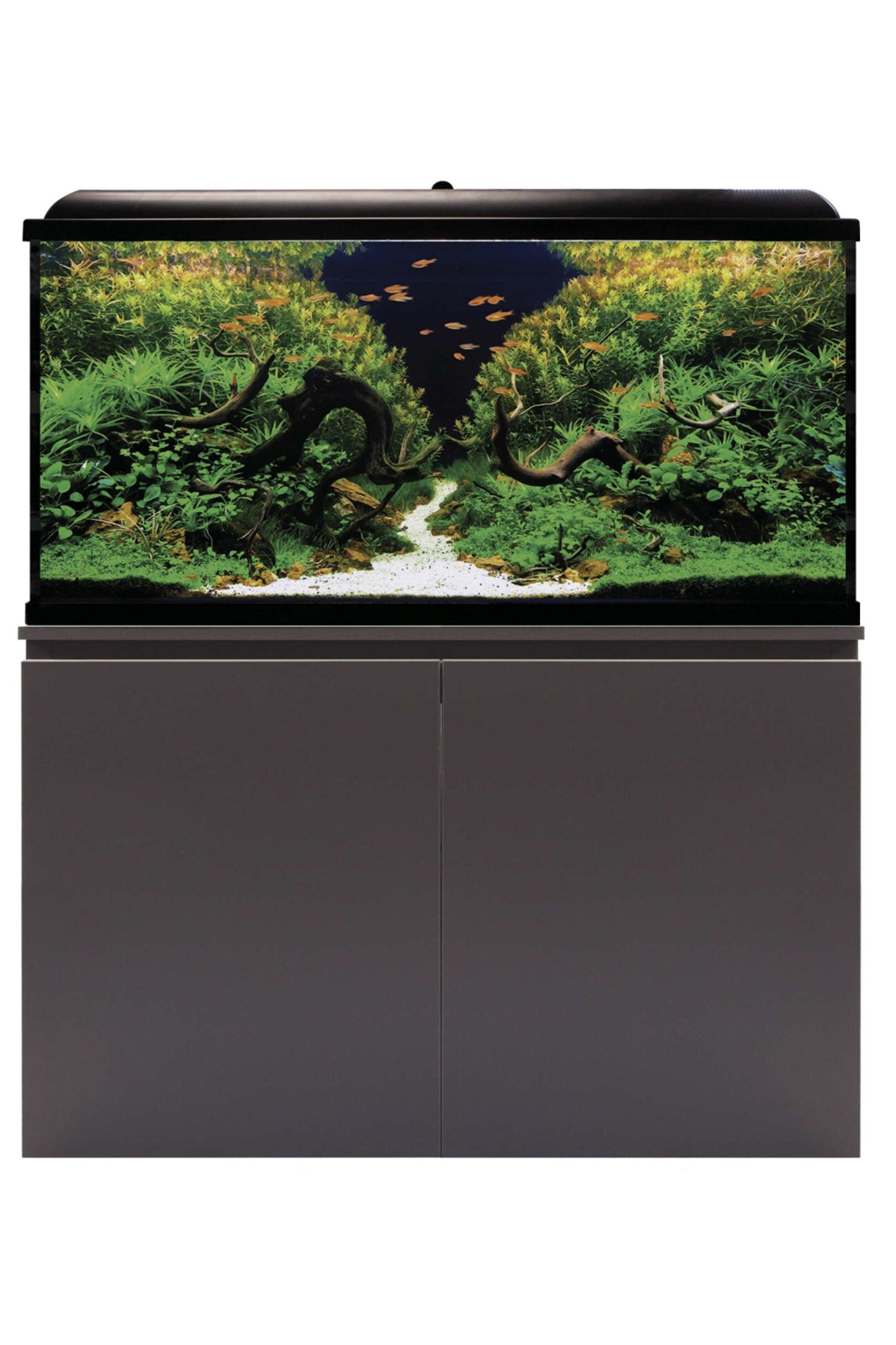AquaLED PRO 300 - Acuario de 300 litros con mueble Negro