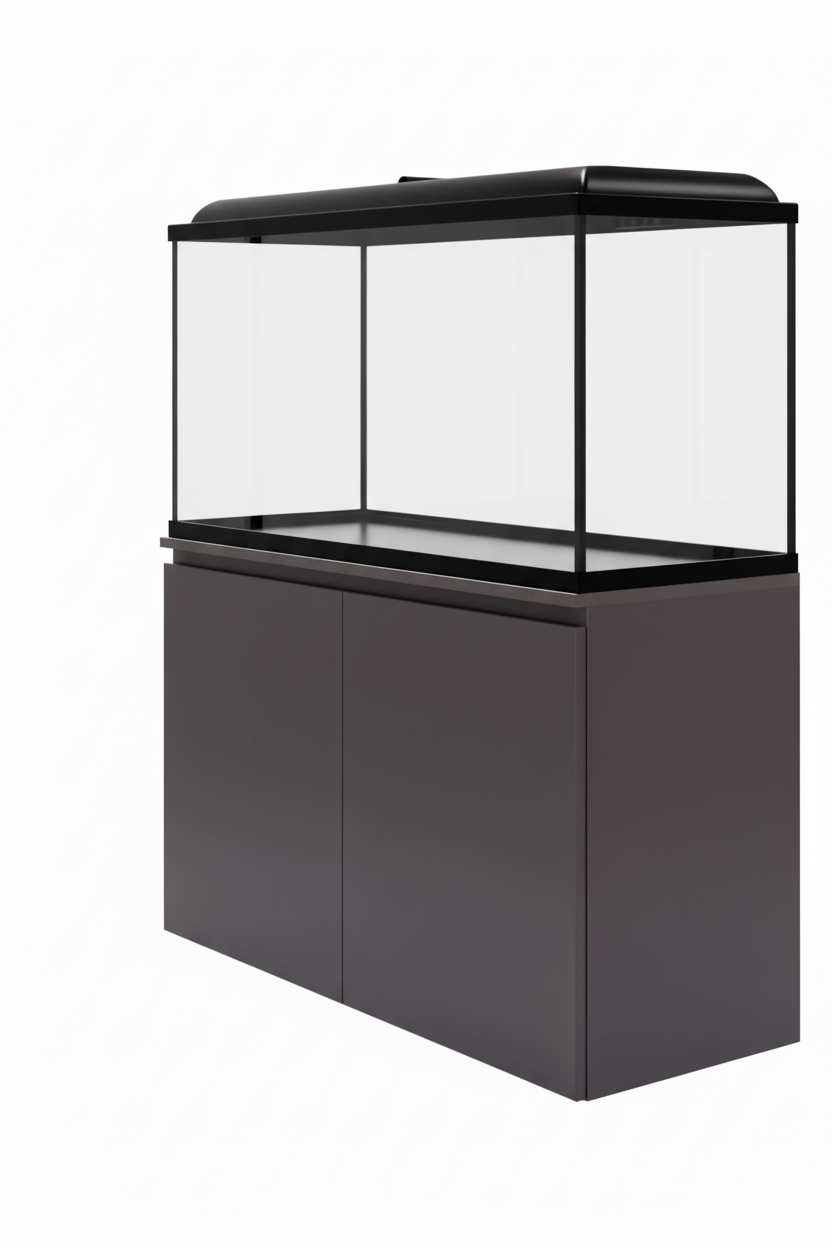 AquaLED PRO 300 - Acuario de 300 litros con mueble Negro