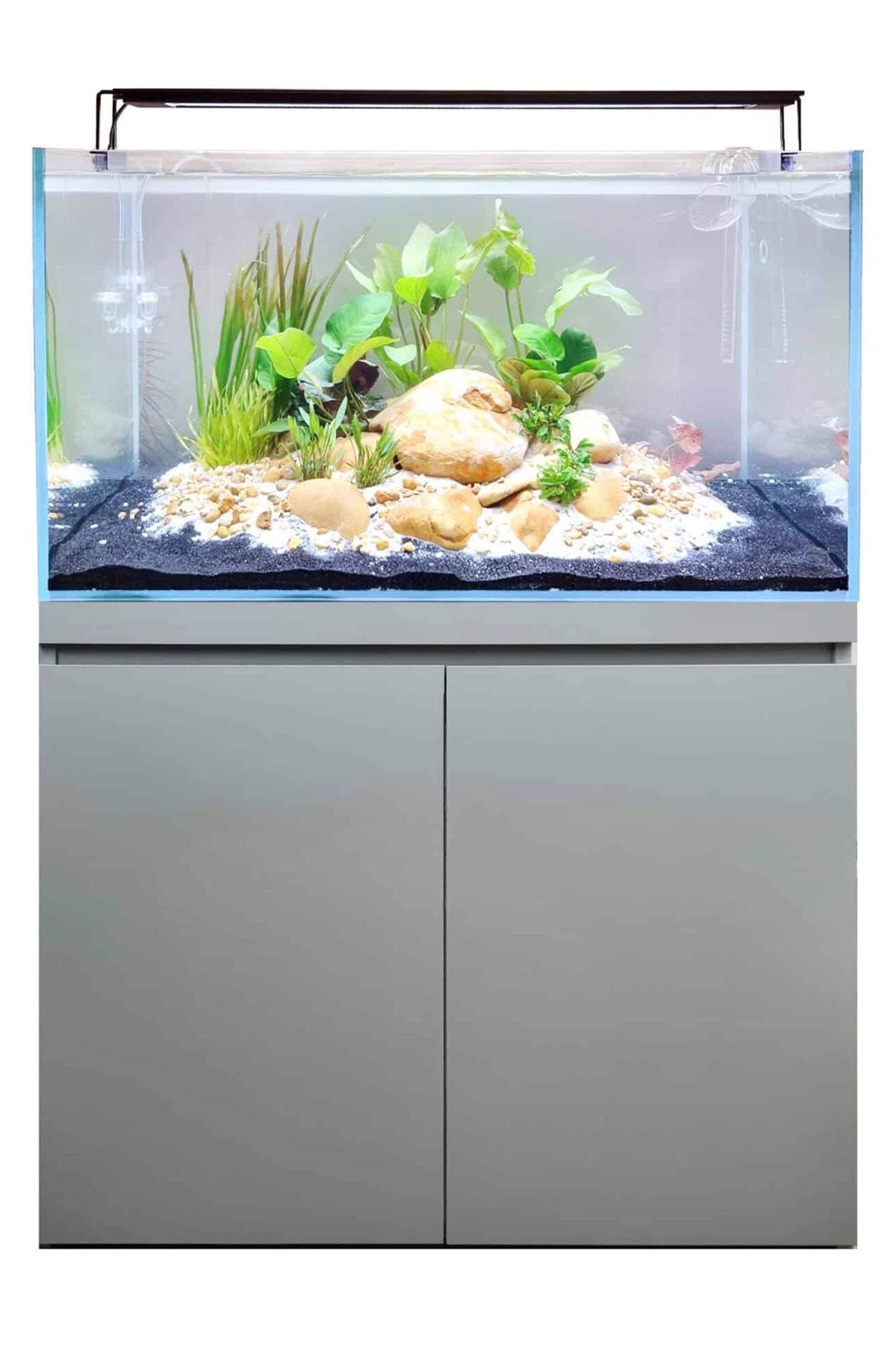 Nuevo Acuario Fluval Visi-White 90 de 200 litros - Dusty Grey