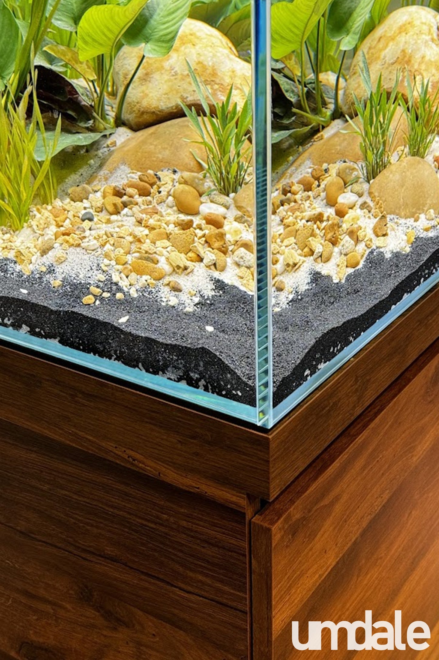 Nuevo Acuario Fluval Visi-White 90 de 200 litros - Hunton Oak