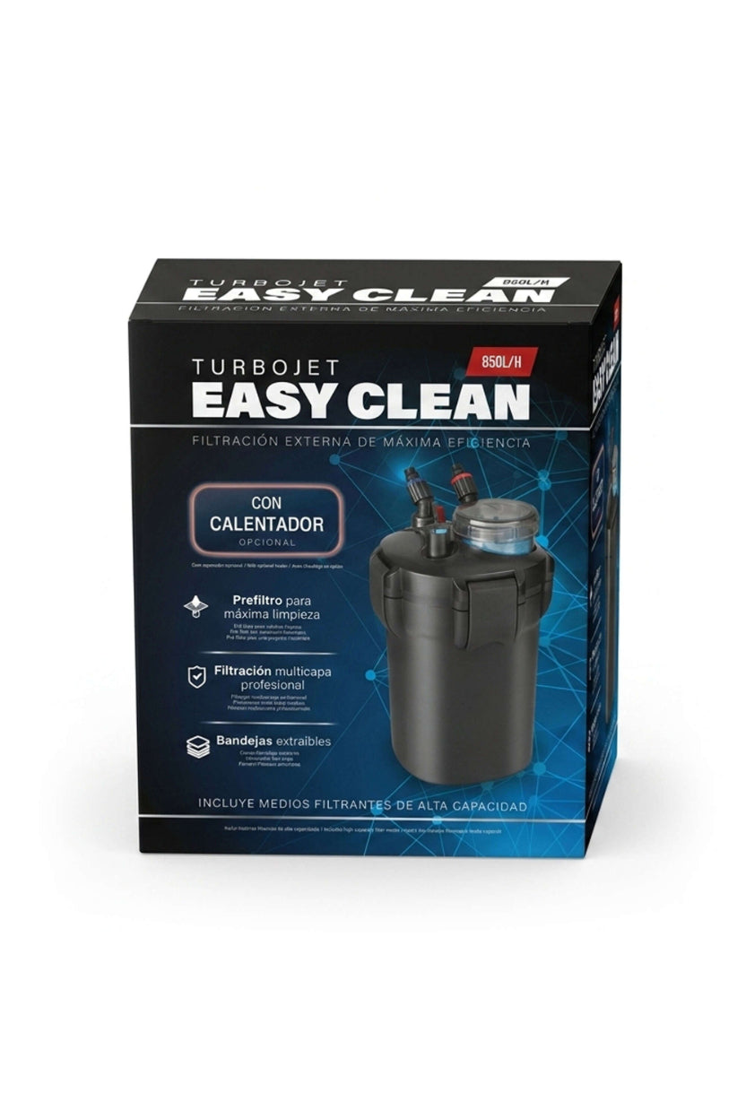 Filtro externo TURBOJET EASY CLEAN HT de 1.400 litros/hora