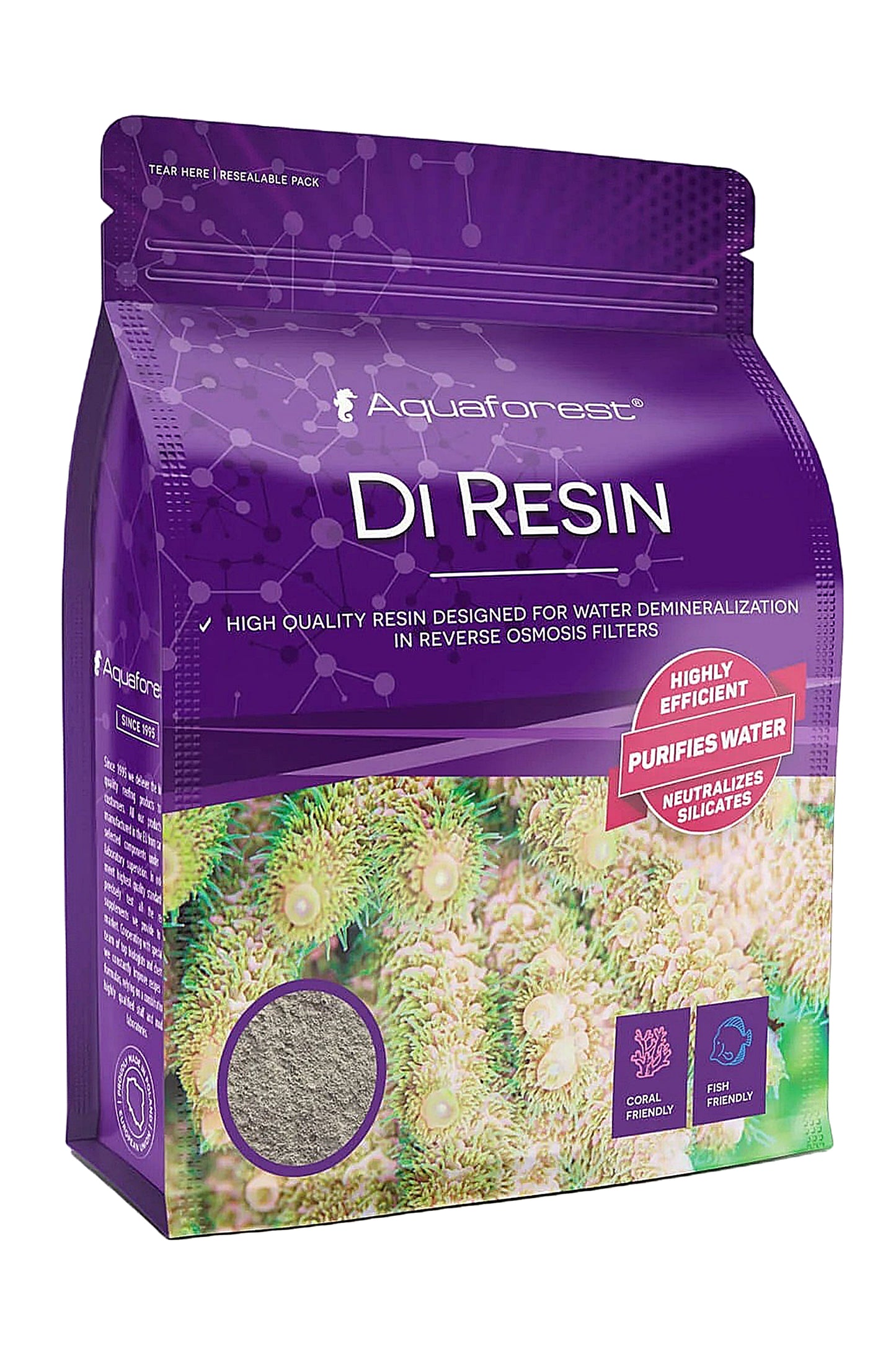 Aquaforest - Desmineralizacion Resin 1000 ml.