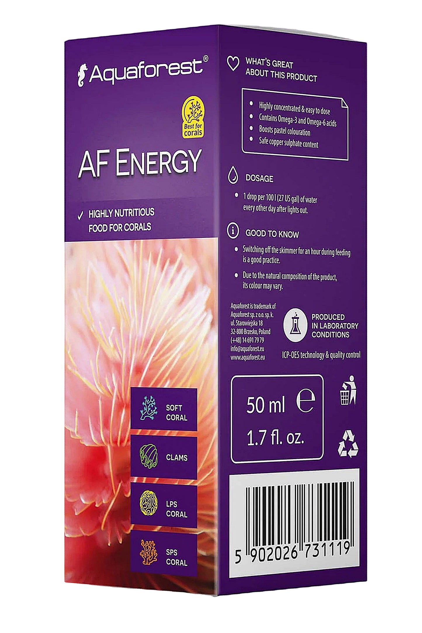 Aquaforest - Energy (Coral-E) 50 ml.