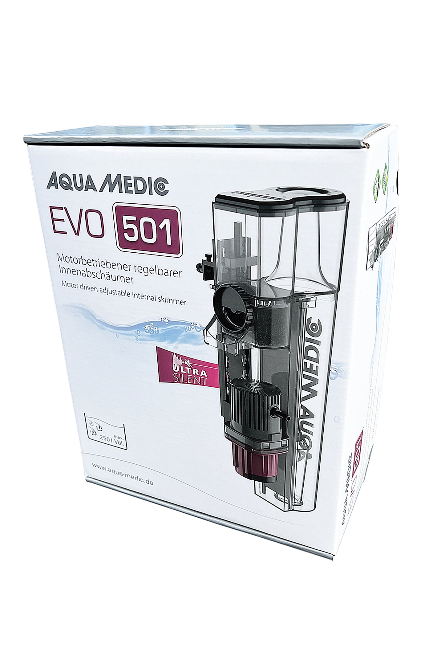 AquaMedic - Skimmer interno EVO 501 (acuarios hasta 250 litros)