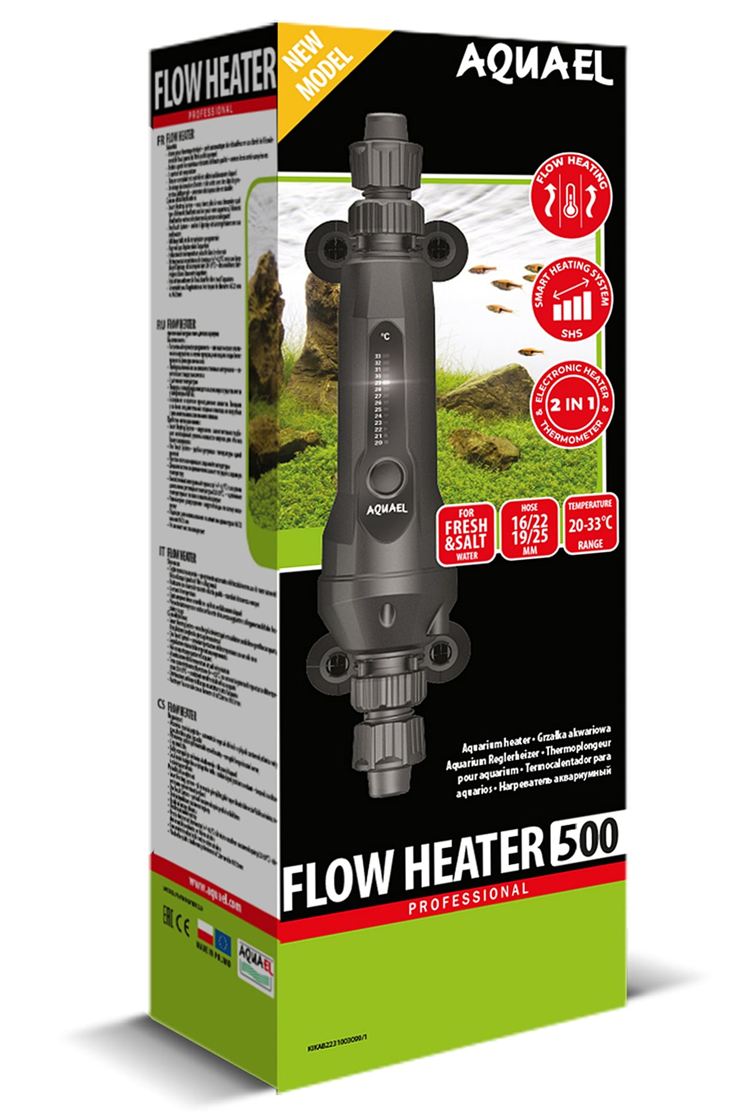 AQUAEL - Flow Heater 500W - Calentador externo